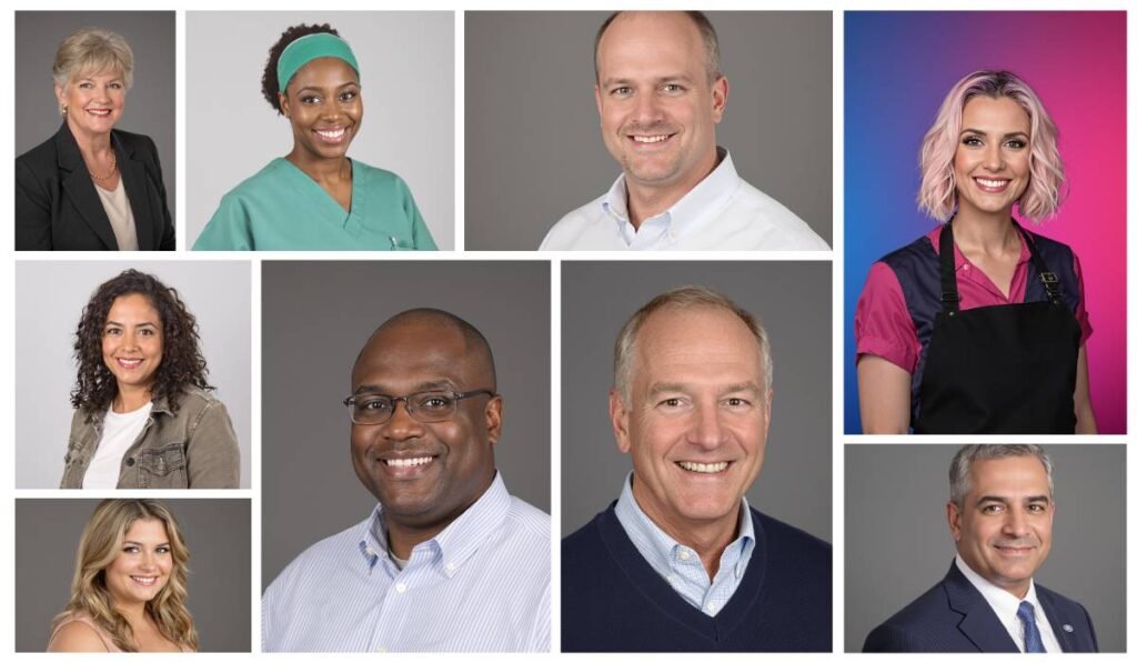 Corporate Portrait On-Site Headshot Photography